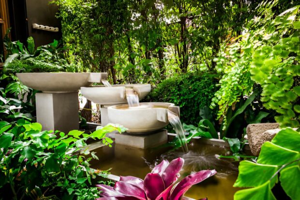 Solar Water Features