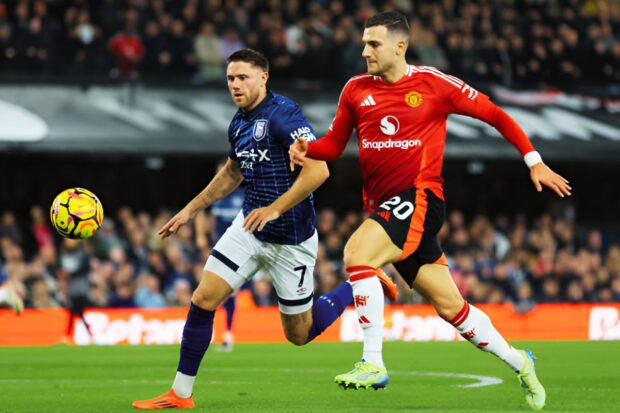 Ipswich Town Vs Manchester United F.C. Timeline