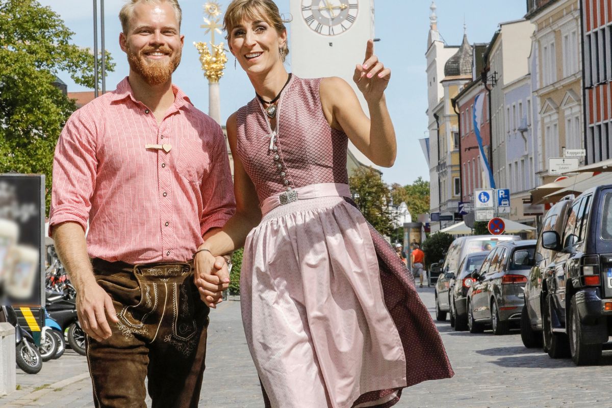 Dirndl and Lederhosen
