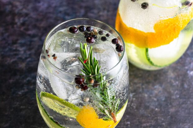 How Many Calories Are in a Gin and Diet Tonic Water?