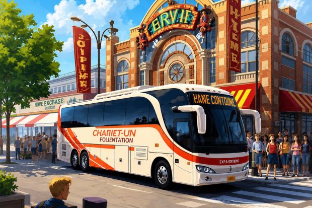 Corporate Charter Bus Nebraska Benefits for Business Events and Group Transportation 