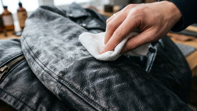 Leather Jacket White Stain Keeps Coming Back Here's the Real Fix